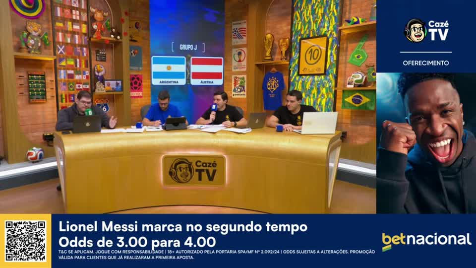 Ministério da Justiça abre investigação por indício de propaganda abusiva de bet na Cazé TV